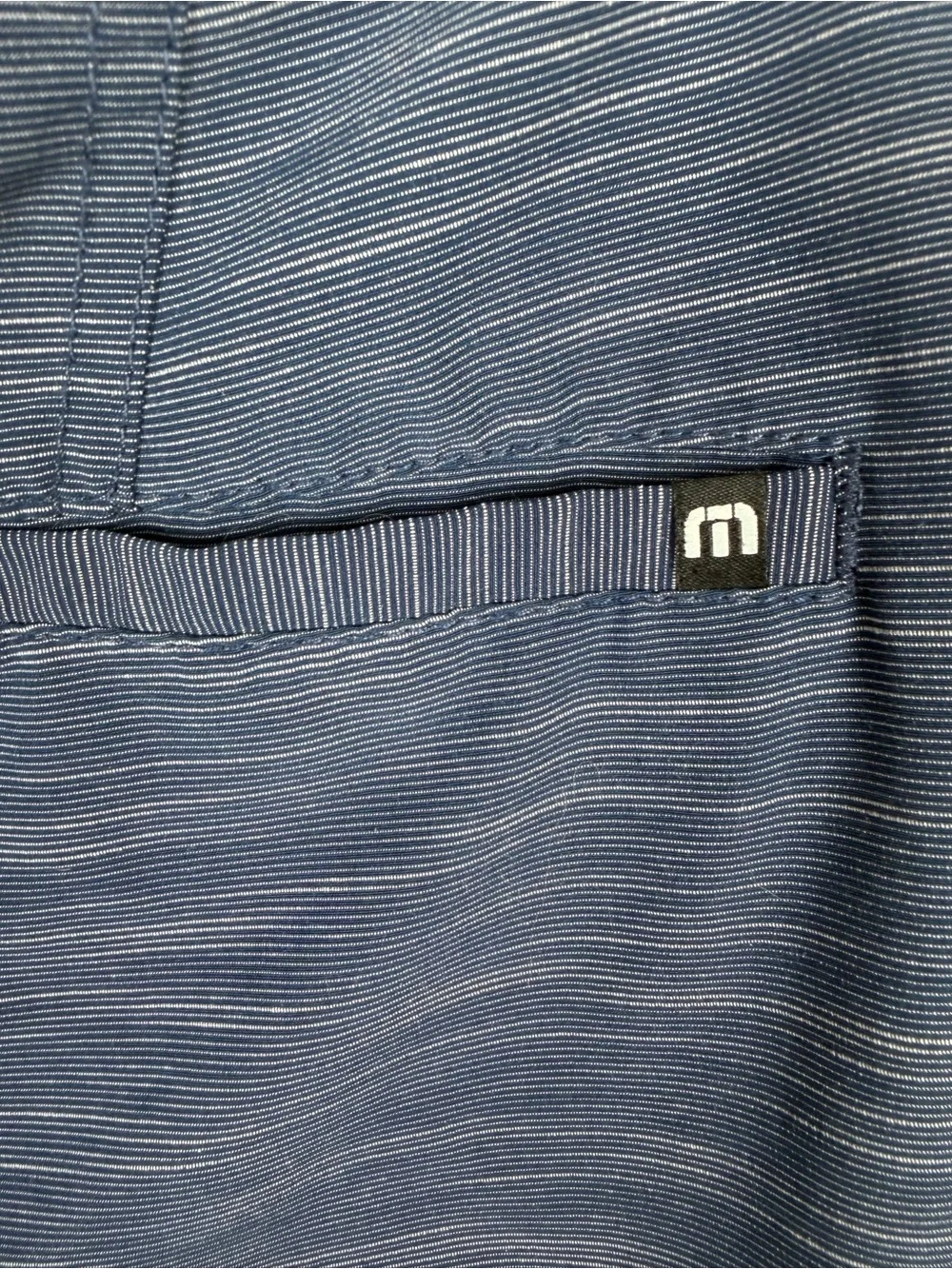 Travis Mathew NWOT Men’s Performance Golf Shorts In Heather Blue.  Size 40.